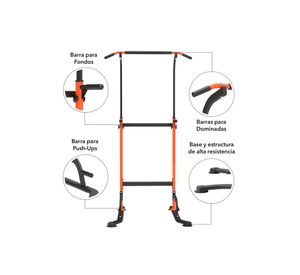 Estación Entrenamiento Barras Dominadas Power