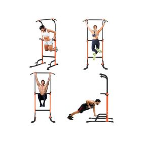 Estación Entrenamiento Barras Dominadas Power