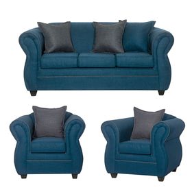 Juego de Living 3 1 1 Emili Esmeralda