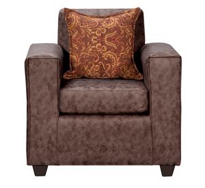 Juego de Living 3 2 1 1 Ezeiza Chocolate