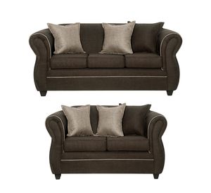 Juego de Living 3 2 Emili Café