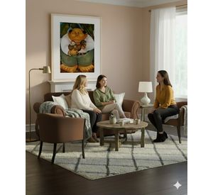 Living Facundo , cafe  tipo lino sofa mas sitiales Sitial Home