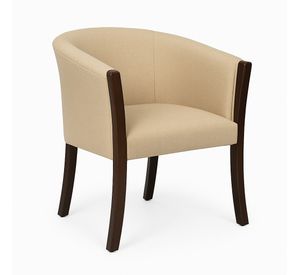 Living 311 Kabul  Beige  sofa 3 cuerpos + 2 sitiales madera