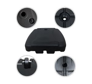 Base Cuadrada Para Quitasol Novahus 60 kg - Negro