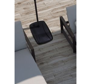 Base Cuadrada Para Quitasol Novahus 60 kg - Negro