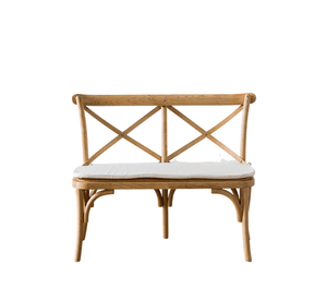 Banqueta Veracruz Con Cojin Natural