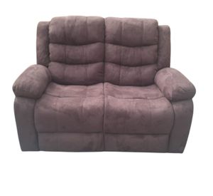 Living Reclinable Sofá 3 Cuerpos + Sofá 2 Cuerpos + Berger Café Norman SET2011LFBR