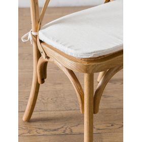 Banqueta Veracruz Con Cojin Natural