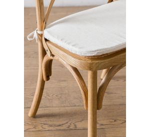 Banqueta Veracruz Con Cojin Natural