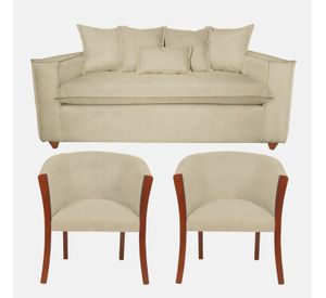 Living 311 amadeo + 2 Sitiales beige