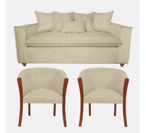 Living 311 amadeo + 2 Sitiales beige