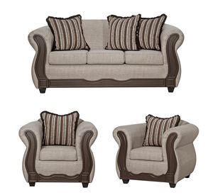 Juego de Living 3 1 1 Sofia Beige