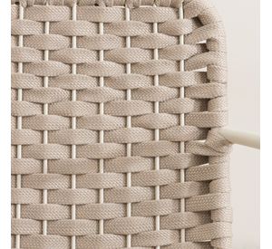 Silla Anika Cuerda Beige