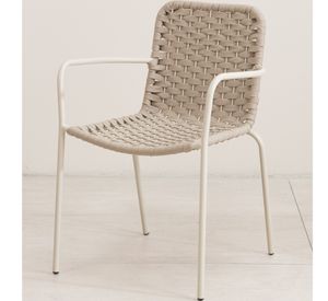 Silla Anika Cuerda Beige