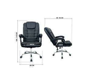 Sillón Gerencial Praga Negro