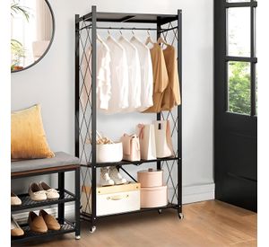 Closet Abierto Plegable de Acero 158x71x32 cm.