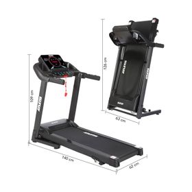 Trotadora Apex 3 12.8 km/h 1.5 HP Plegable