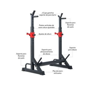 Squat Rack Atletis Force Line 200