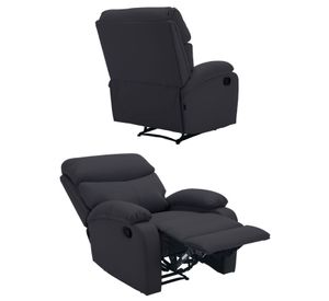 Berger Reclinable Milan Pu Negro