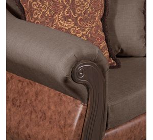 Juego de Living 3 1 1 Ashly Café Terracota