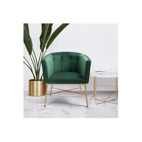 Poltrona Sitial Terciopelo Navona Verde