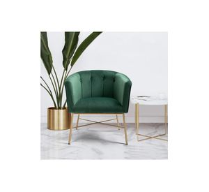 Poltrona Sitial Terciopelo Navona Verde