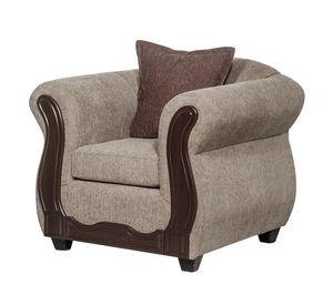 Juego de Living 3 2 1 1 Barcelona Beige