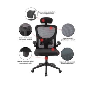 Silla de Escritorio Posture Executive - Negro