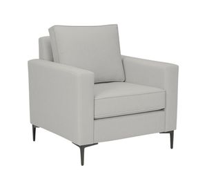 Living 311 lehmann gris seccional resortes + 2 poltronas resortes