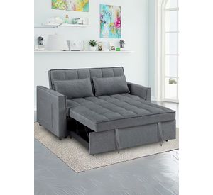 Sofa Cama Gris Oscuro