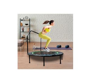 Trampolín 1.2M con Soporte Fit Cama Elástica Negro