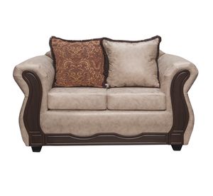 Sofá 2 Cuerpos Sofia PU Beige