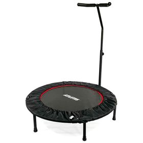 Trampolín con Barra 1,02 Metros Pro Fitness Negro
