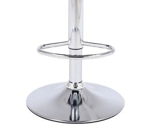 Pack de 2 Pisos de Bar Loft con Respaldo y Reposapiés Negro