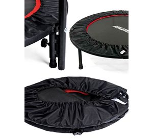 Trampolín con Barra 1,02 Metros Pro Fitness Negro