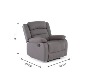 Living Reclinable 3 Cuerpos + 2 Bergers New Praga Set8041FF