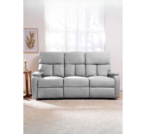 Sofá 3 Cuerpos Reclinable Moderno Matheus VS8070S