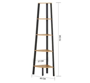 Repisa 4 Niveles Finlandia Roble