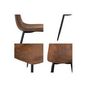 Pack 4 Sillas Comedor Charleston Café