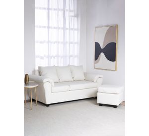 Sofá Ezeiza + 1 Pouf Pu