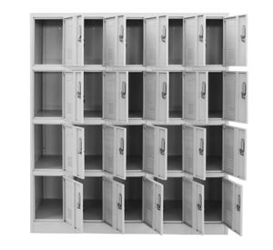 Locker Casillero Metálico 5 cuerpos 20 puertas