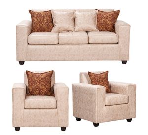 Juego de Living 3 1 1 Ezeiza Beige