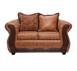 Sofá 2 Cuerpos Sofia PU Terracota