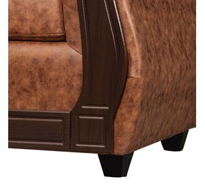 Sofá 2 Cuerpos Sofia PU Terracota