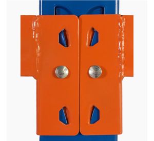 Estante Mini Rack acero 2x2 mt 4 bandejas Color Cap. 800 kg