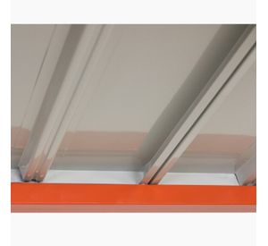 Estante Mini Rack acero 2x2 mt 4 bandejas Color Cap. 800 kg