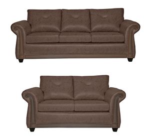 Juego de Living 3 2 Bristol Chocolate