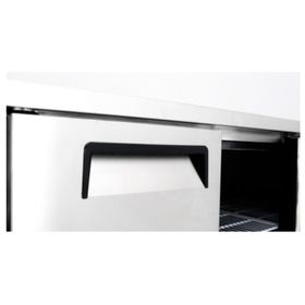 Mesón Refrigerado 180 Cm Acero Inox. 3 Ptas 510 Lt