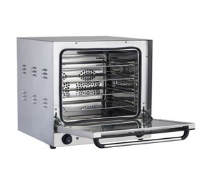 Horno Convector Eléctrico 4 bandejas Vapor y Grill