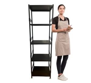 Estante Deco 5 Bandejas Acero 50x40x173 cm